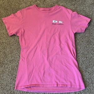 Simply Southern Small Pink Shirt